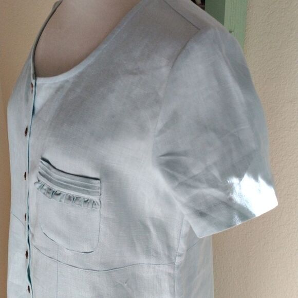 Cambridge Spirit Linen Dress and BONUS - Picture 6 of 16